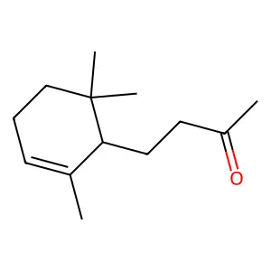 Dihydro-alpha-ionone structure