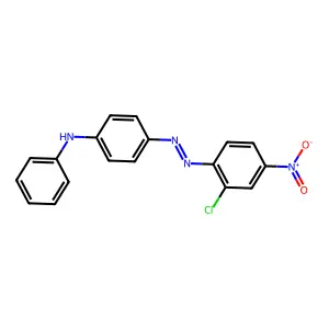 Benzenamine, 4-[(2-chloro-4-nitrophenyl)azo]-N-phenyl- structure