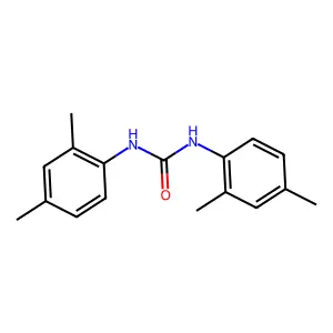 1,3-bis(2,4-dimethylphenyl)urea structure