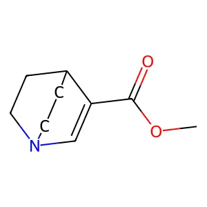 Methyl 1-azabicyclo[2.2.2]oct-2-ene-3-carboxylate structure