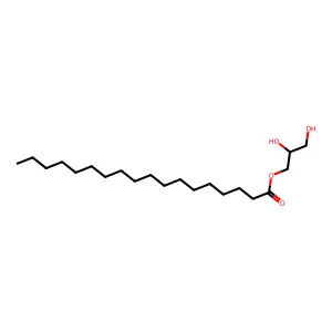 Glyceryl monostearate structure