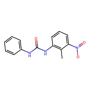 1-(2-methyl-3-nitrophenyl)-3-phenylurea structure