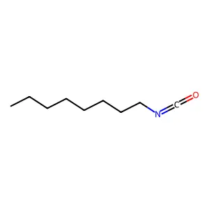 Octyl isocyanate structure