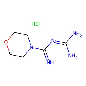 Moroxydine hydrochloride structure