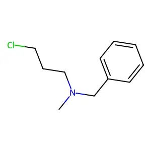 N-benzyl-3-chloro-N-methylpropan-1-amine structure
