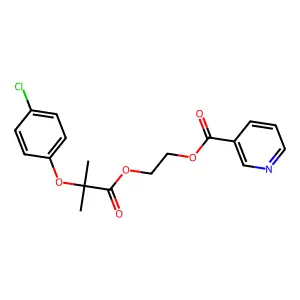 Etofibrate structure