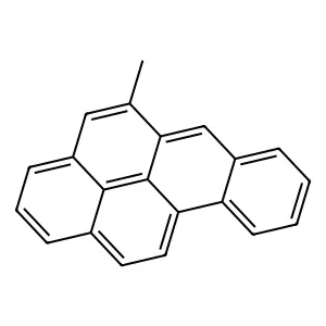 5-Methylbenzo(a)pyrene structure
