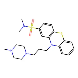 Thioproperazine structure