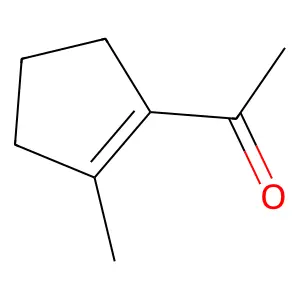 1-(2-methylcyclopenten-1-yl)ethanone structure