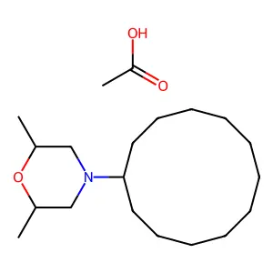 Dodemorph acetate structure