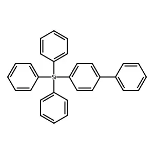 1,1'-Biphenyl, 4-(triphenylsilyl)- structure