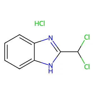 Compound C8H7Cl3N2 structure