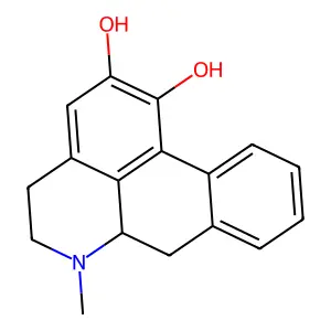 1,2-Dihydroxyaporphine structure
