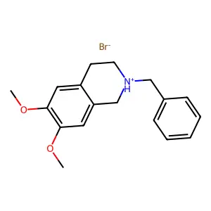 Compound C18H22BrNO2 structure
