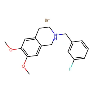 Compound C18H21BrFNO2 structure