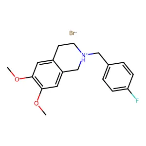 Compound C18H21BrFNO2 structure