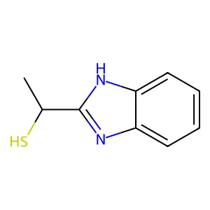 1-(1H-benzimidazol-2-yl)ethanethiol structure