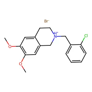 Compound C18H21BrClNO2 structure