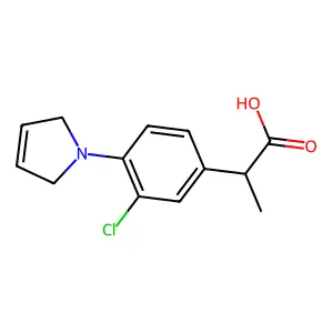 Pirprofen structure