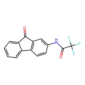 2-Trifluoroacetylaminofluoren-9-one structure
