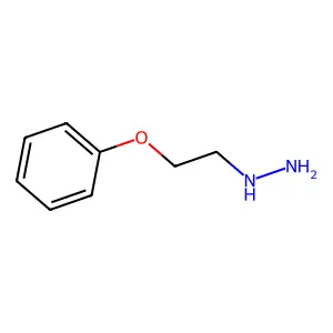 (2-phenoxyethyl)hydrazine structure