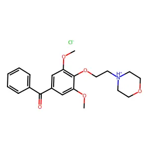 Compound C21H26ClNO5 structure