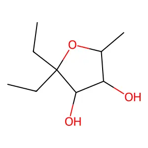 Compound C9H18O3 structure
