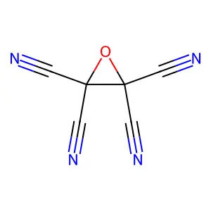 oxirane-2,2,3,3-tetracarbonitrile structure