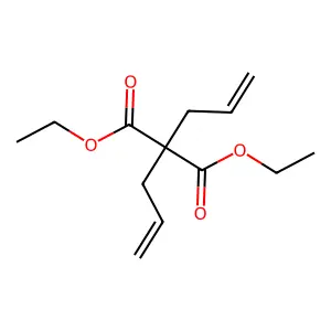 Diethyl diallylmalonate structure