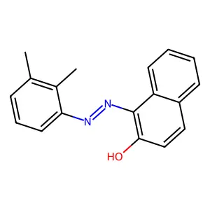1-(2,3-Xylylazo)-2-naphthol structure