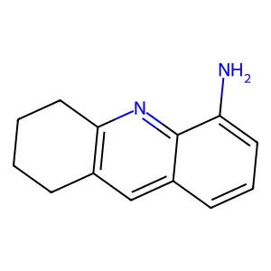 1,2,3,4-Tetrahydro-5-aminoacridine structure
