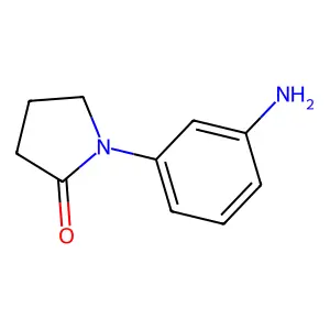 1-(3-aminophenyl)pyrrolidin-2-one structure
