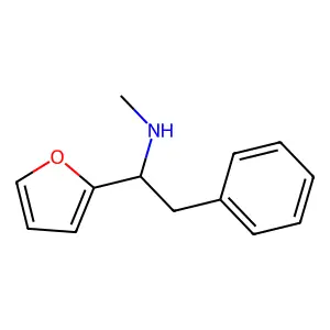 FURFURYLAMINE, alpha-BENZYL-N-METHYL- structure