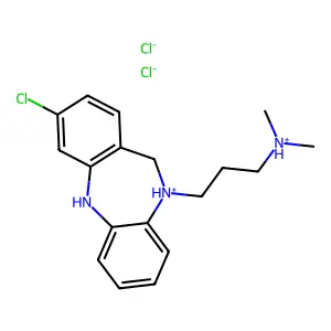 Compound C18H24Cl3N3 structure