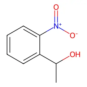 1-(2-Nitrophenyl)ethanol structure