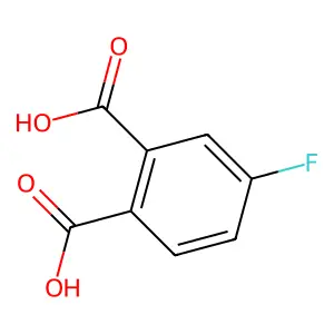 Compound C8H5FO4 structure