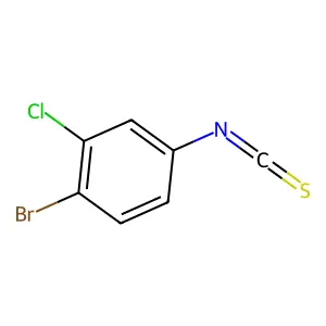 4-Bromo-3-chlorophenyl isothiocyanate structure