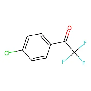 Compound C8H4ClF3O structure