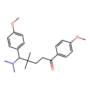 Compound C23H31NO3 structure