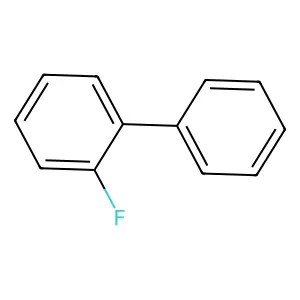 Compound C12H9F structure