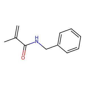 N-Benzylmethacrylamide structure