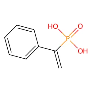 (1-Phenylvinyl)phosphonic acid structure