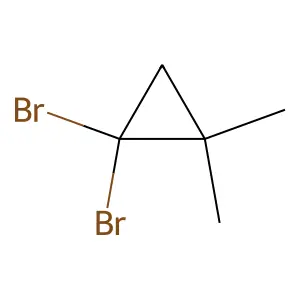 1,1-Dibromo-2,2-dimethylcyclopropane structure
