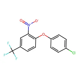 Compound C13H7ClF3NO3 structure