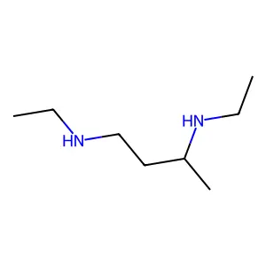 1-N,3-N-diethylbutane-1,3-diamine structure
