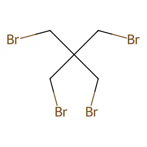 Pentaerythrityl tetrabromide structure