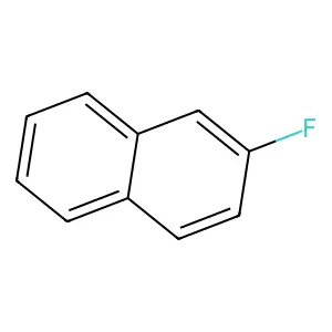 Compound C10H7F structure