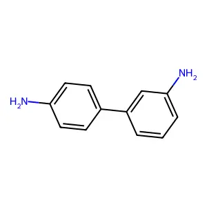 [1,1'-Biphenyl]-3,4'-diamine structure