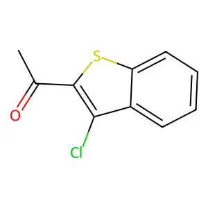1-(3-chloro-1-benzothiophen-2-yl)ethanone structure