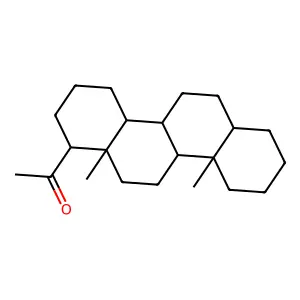 1-(10a,12a-dimethyl-1,2,3,4,4a,4b,5,6,6a,7,8,9,10,10b,11,12-hexadecahydrochrysen-1-yl)ethanone structure